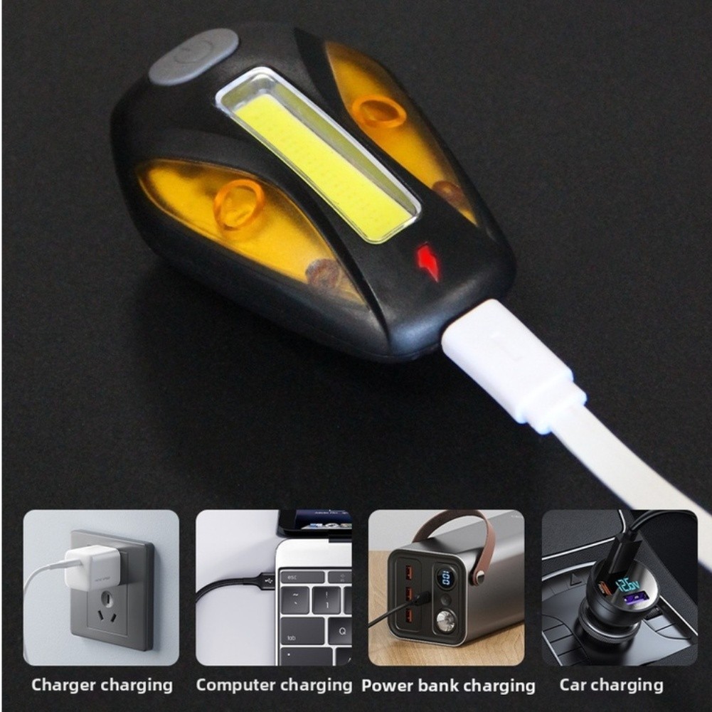 120 Lumen USB Rechargeable Bicycle Tail Light with Waterproof COB LED Technology