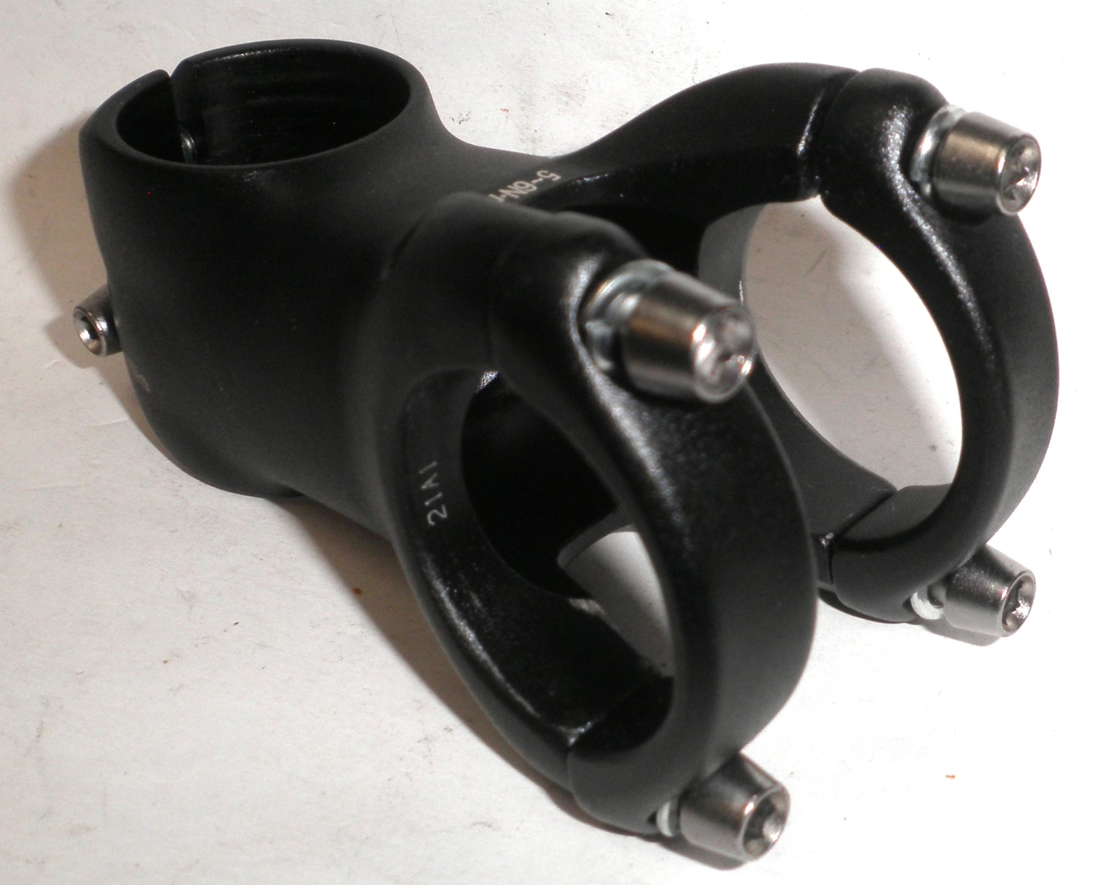 65mm ALUMINUM THREADLESS BLACK BICYCLE STEM BIKE PARTS 54-2