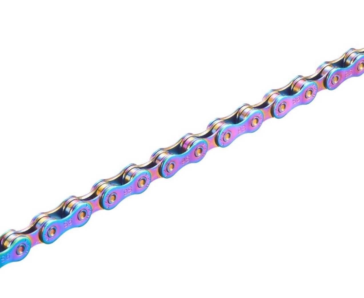 VXM Bike Chain Rainbow 6/7/8 Speed 116 Link Lightweight Chain
