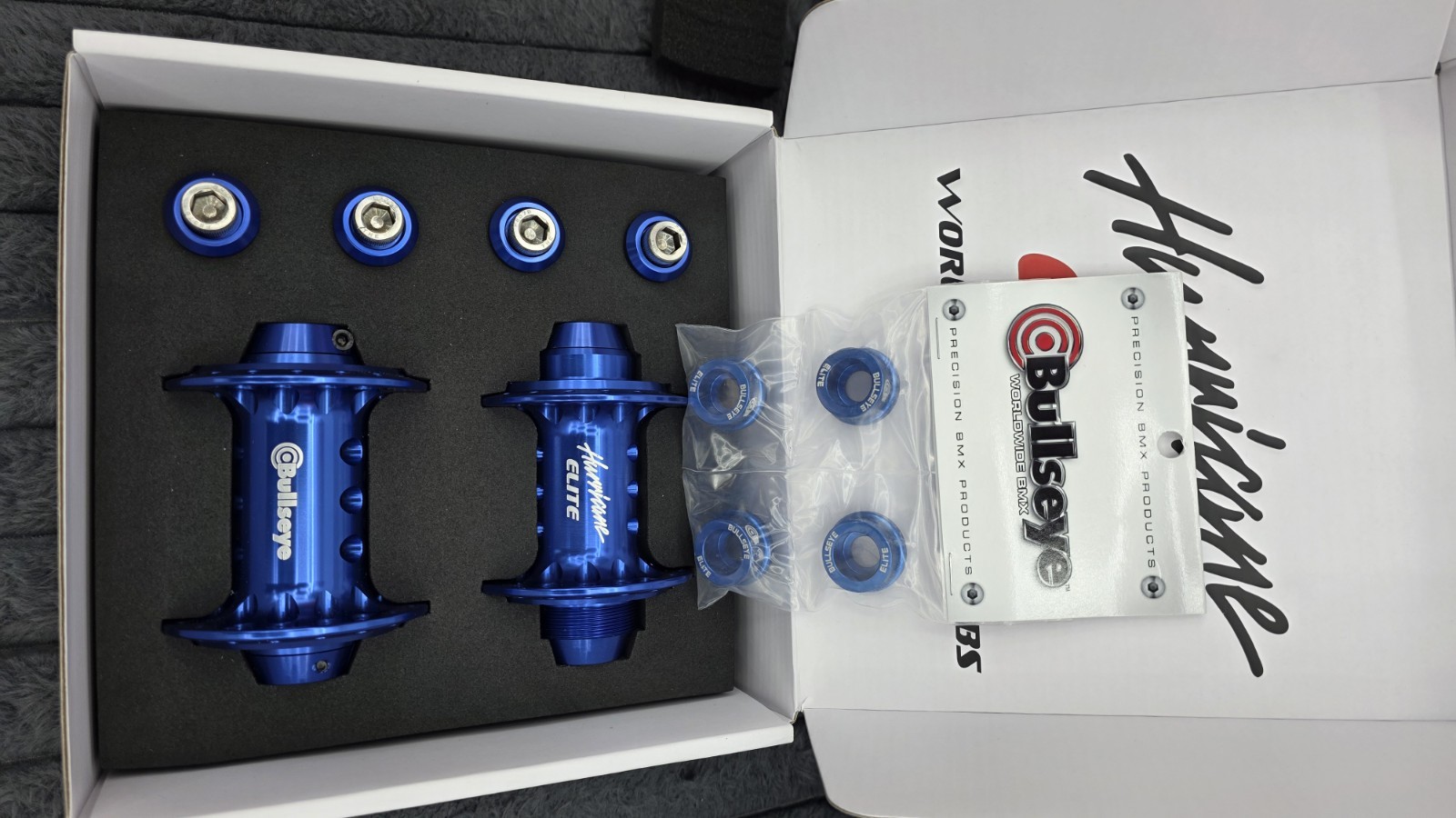 BULLSEYE 🎯 Hurricane Elite Hubs Top Notch With Volcanos BMX GT SE bikes Hutch