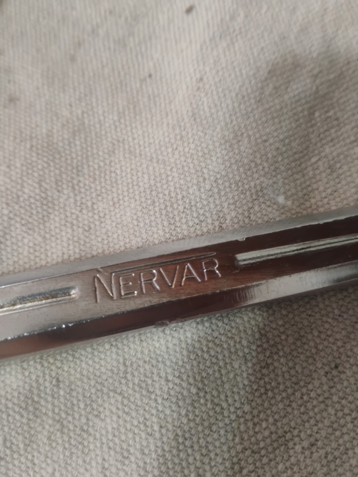 Vintage Nervar Crankset 52/40T 165MM Arm Length For 1/2″ Pedals Made In France