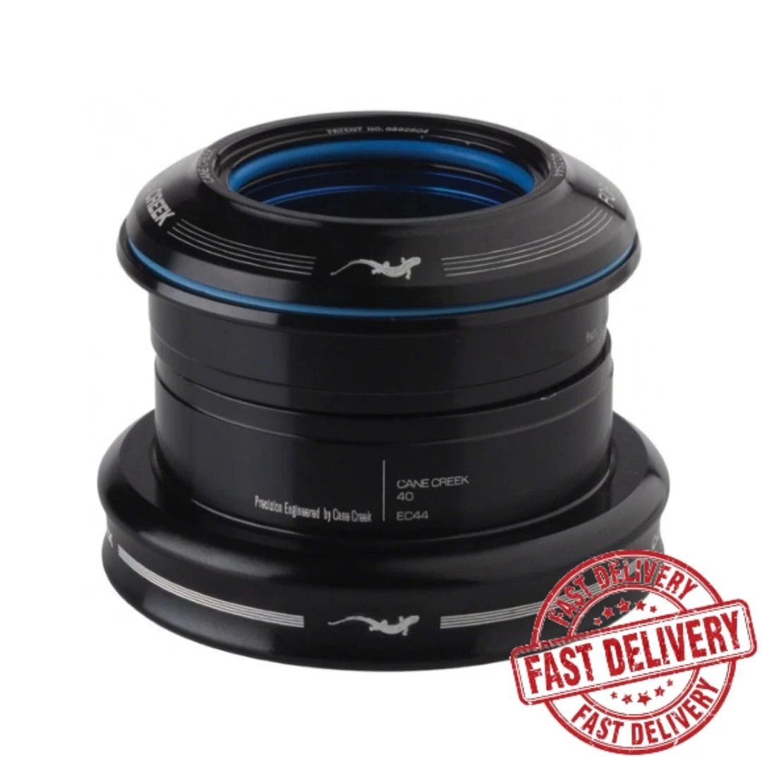 Cane Creek 40-Series Headset ZS44/EC44 Tapered – Short Cover – Black