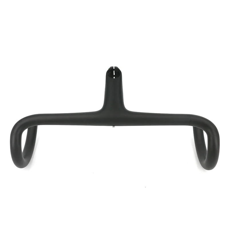 Racing Road Bike Matte Full Carbon Stem Integrated Drop Bar 380 400 420 440mm