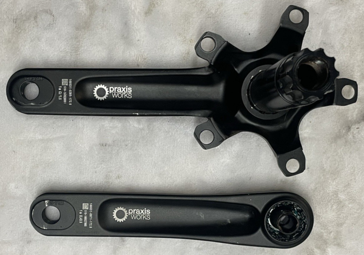 Praxis Works Alba M30 Road Crankset 172.5mm 110 BCD Forged Aluminum | Great Cond