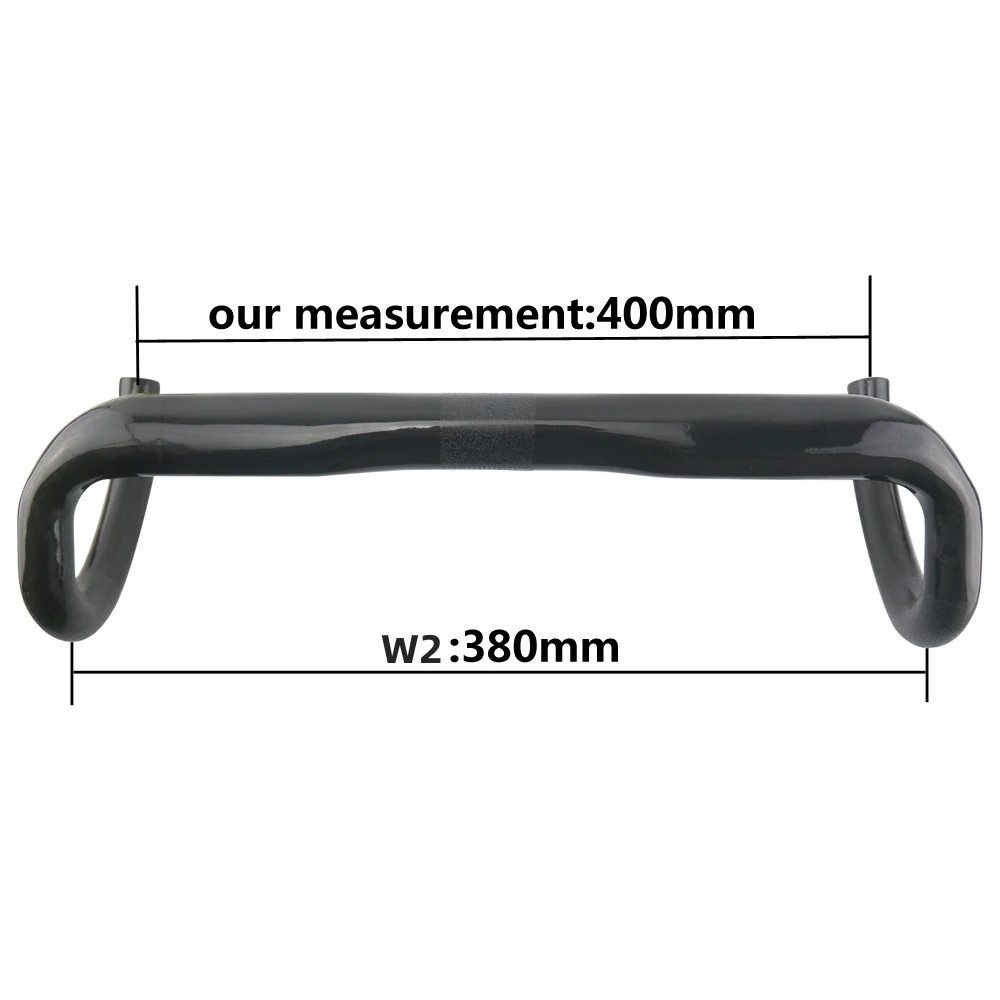 Carbon Road Bike Handlebars 380/400/420/440mm 31.8mm UD Matte/Glossy Drop Bars