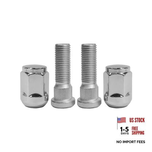 M14x1.5 Chrome Wheel Lug Stud Nut Set Compatible with 2007-2012 Honda Odyssey