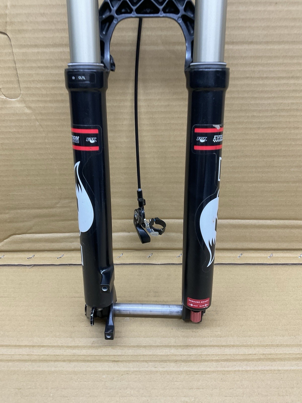 Fox Fork Tapered 15x100mm 27.5mm Fork NICE Condition 1.5” X 1 1/8” X 7 1/2”