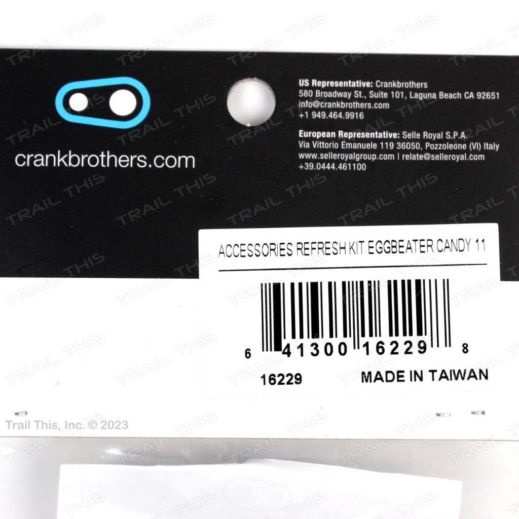 Crank Brothers Bicycle Pedal Refresh Kit for Eggbeater Candy 11