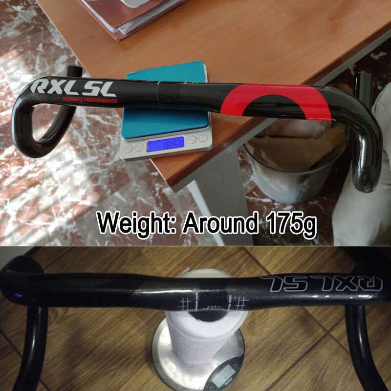 Road Bicycle Handlebar 400/420/440mm Carbon Bent Bar Cycling Bike Parts RXL SL