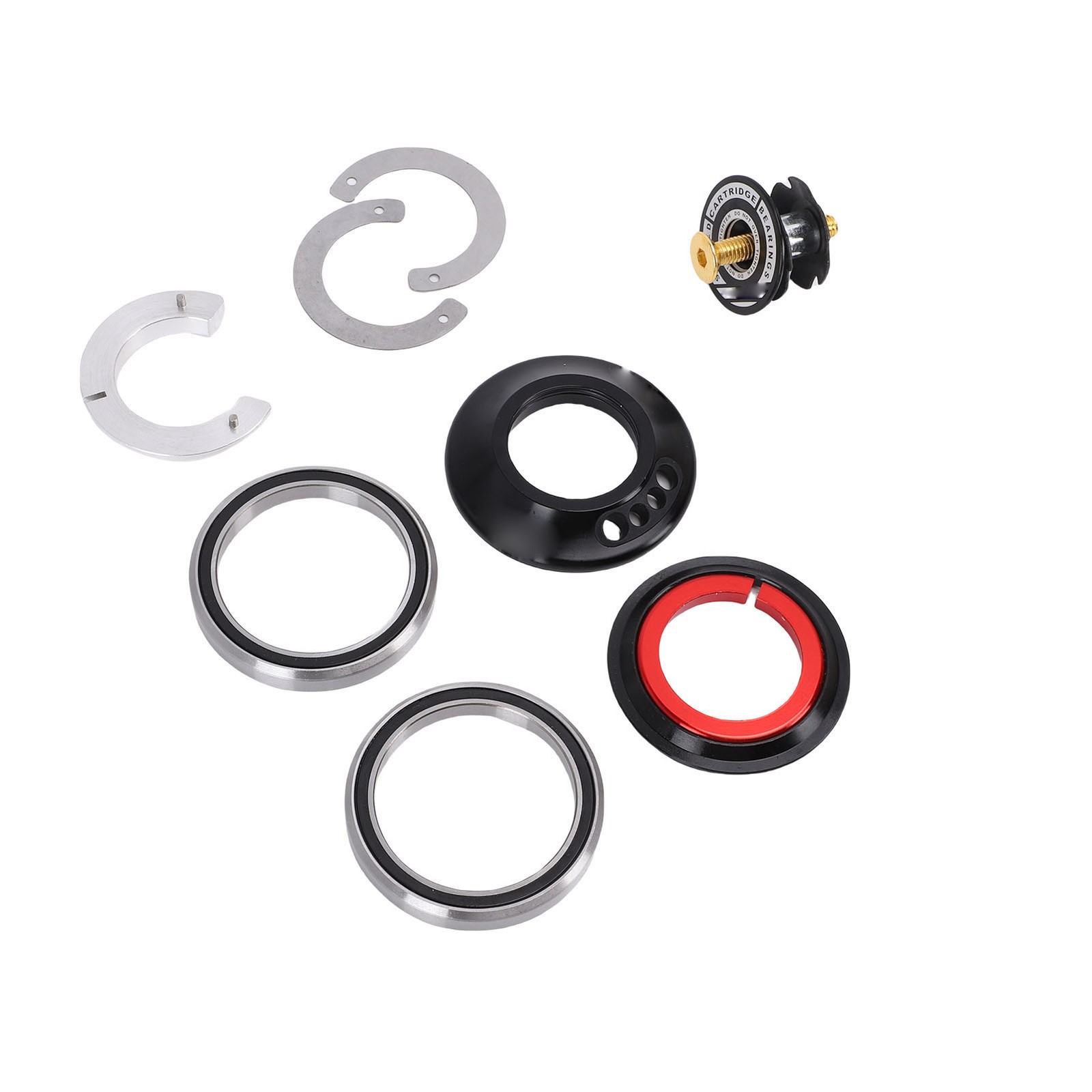 Bike Headset For IS52 Standard Frames Upper 28.6mm Lower 40mm Integrated Hi JGIQ
