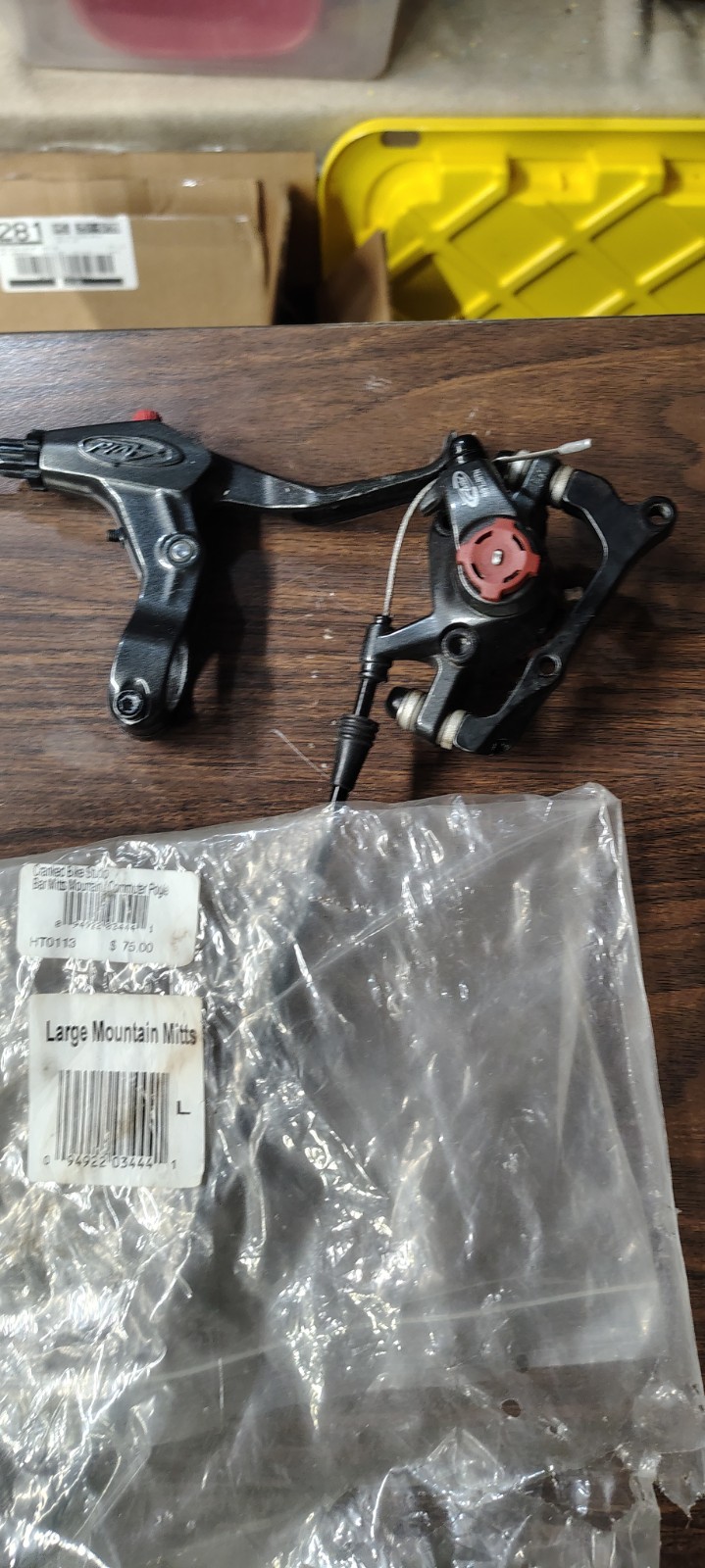 Avid BB7 MTB Cable Disc Brake plus cable and lever