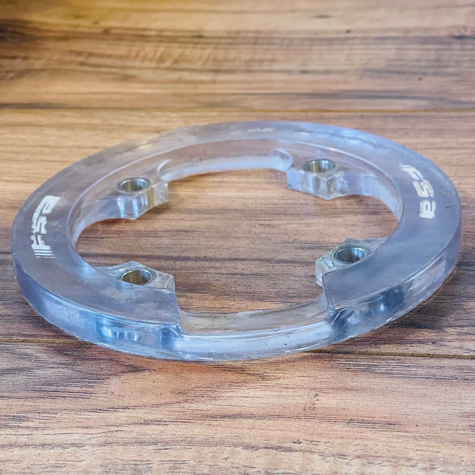 FSA 36 Tooth Bash Guard Clear Plastic 4 Bolt 104 BCD 