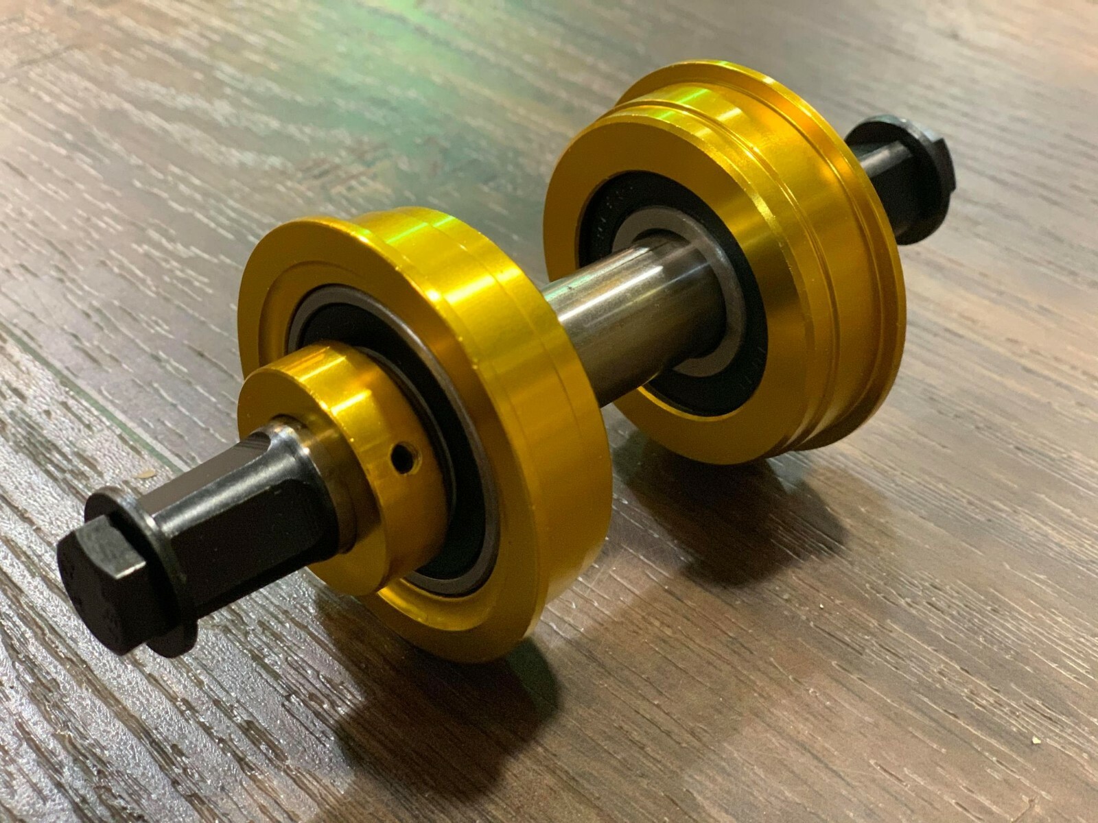 YST BMX American Sealed Bearing Bike Bottom Bracket 127mm Silver Blue Red Gold