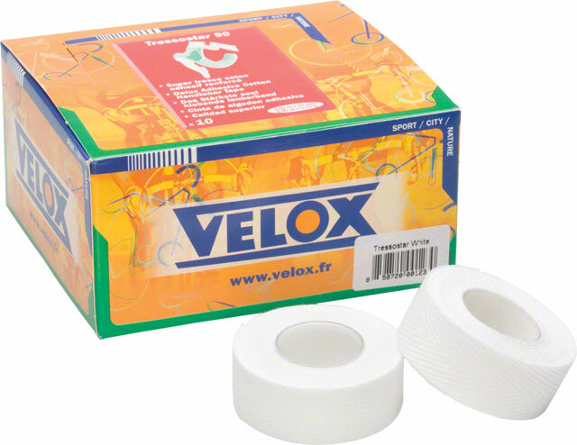 Tressostar White Cloth Bar Tape – Single Roll
