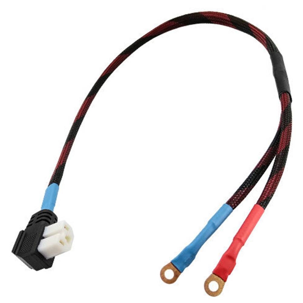 Electric Bike Charging Cord T shaped 1 Meter Length Black PVC Insulation