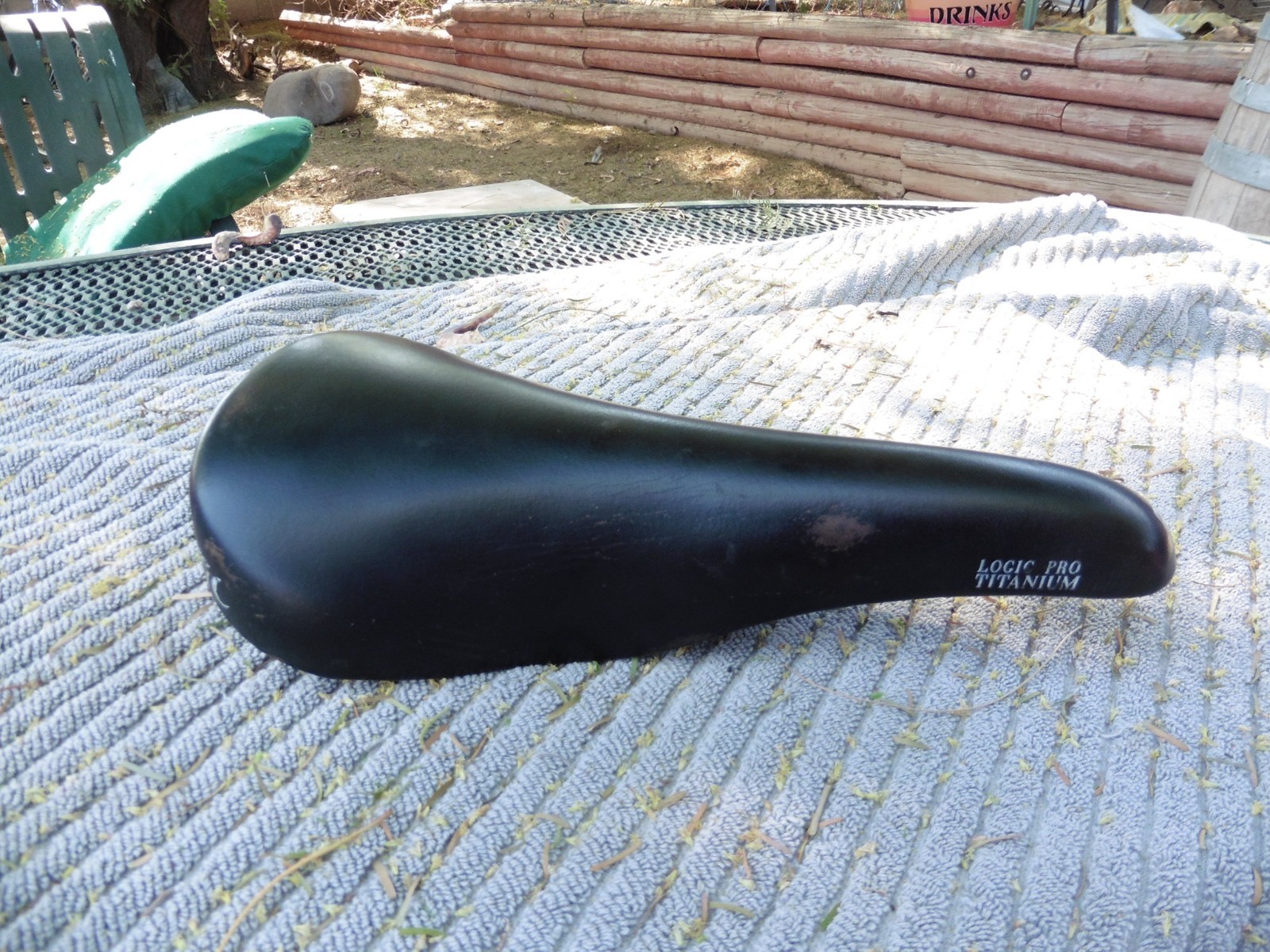 Vintage Ritchey Logic Saddle By Sella Bassano Titanium Seat Leather MTB Team