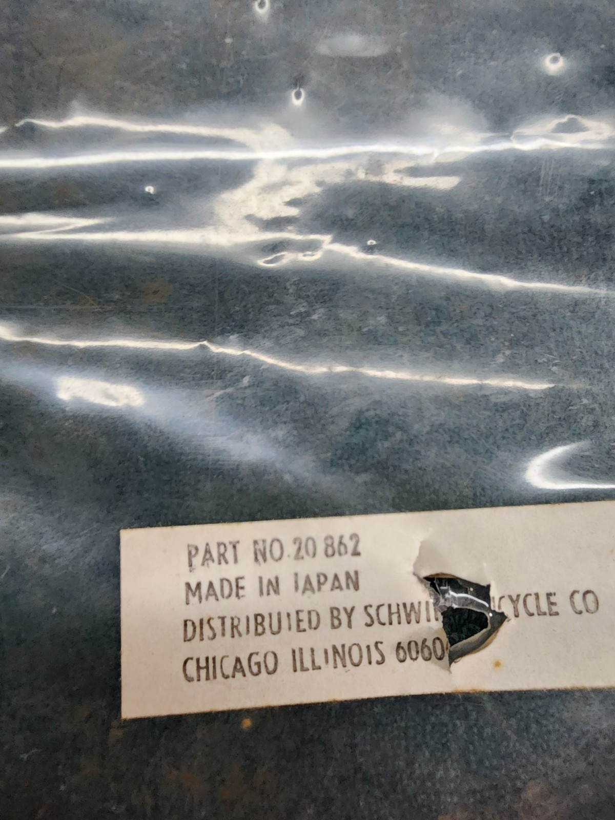 SCHWINN RED CABLE WIRE CASE NOS. ROLL 20 862 part number BICYCLE COMPANY