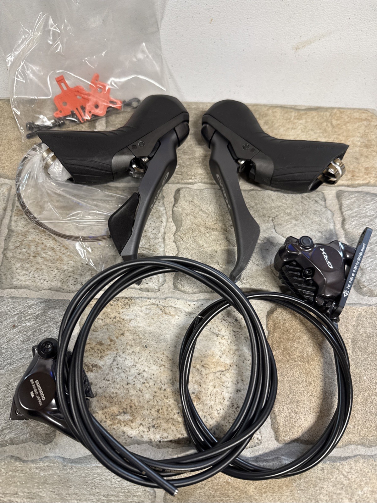 Shimano Grx Rx820 1×12 Hydraulic Disc Mechanical Shifter Set 12 Speed (NW)