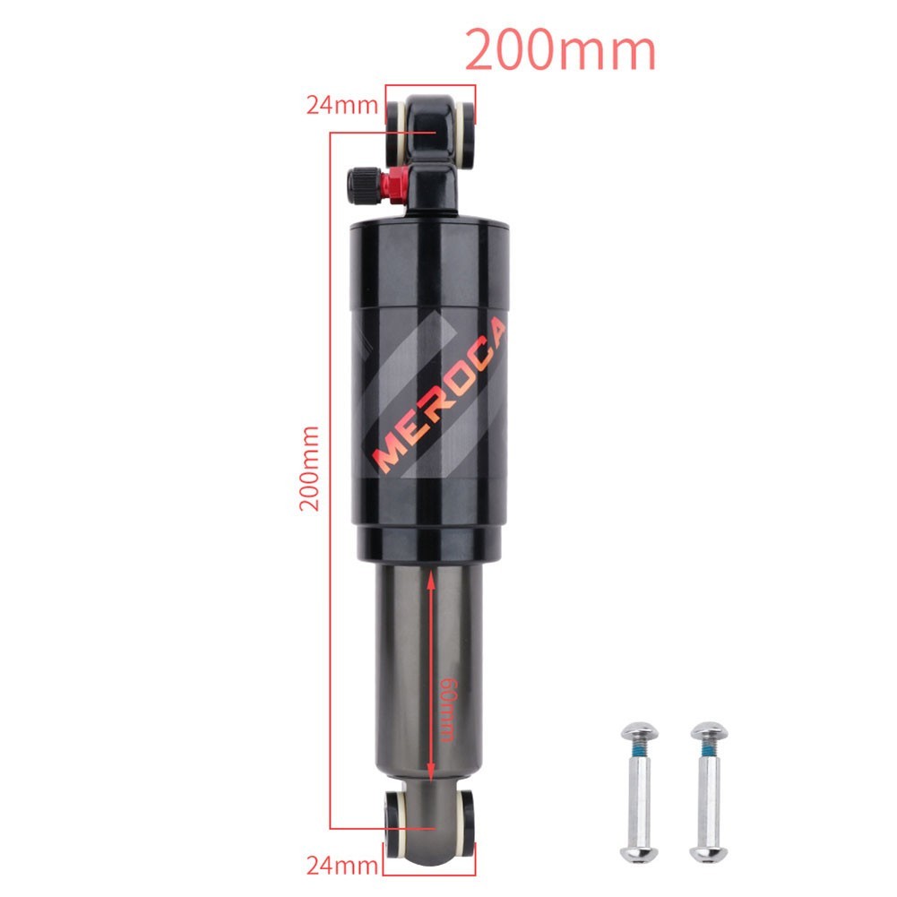 Air Rear Shock Absorber 125/150/165/190/200mm Aluminum Alloy Shock Absorbers