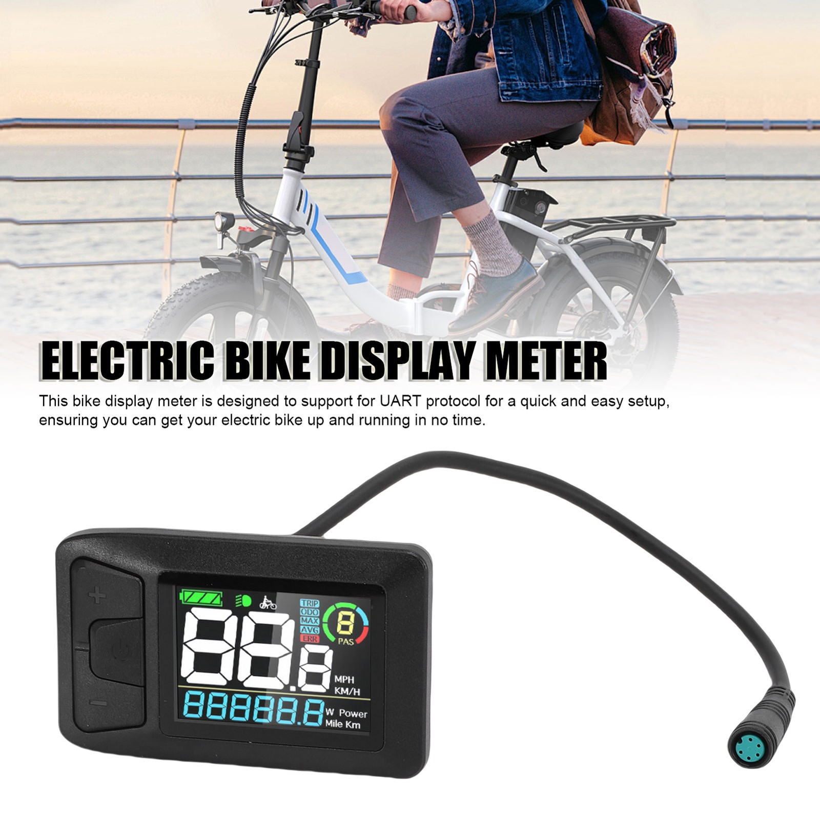 Display Meter Fit For BBS01 BBS02B G340 G320 M300 M400 M620 Mid Moto CDYA