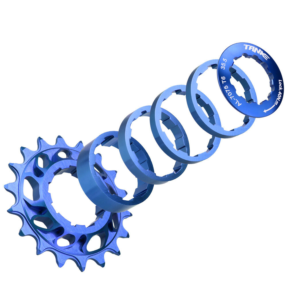 18T Cassette Cog Sprocket Bike Clutch Gear Drive Sprocket 7075 aluminum alloyOb
