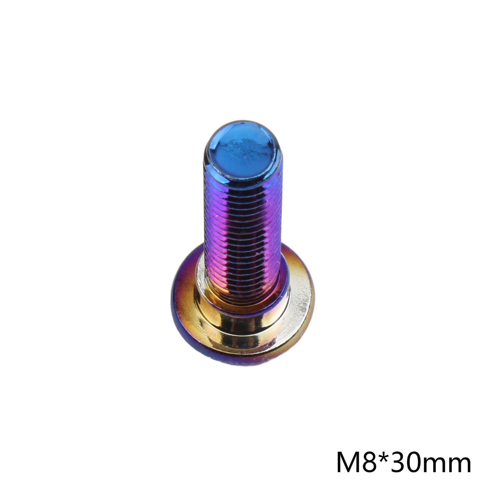 M8*16mm/25mm/30mm Burnt Titanium Brake Rotor Bolts F Dirt Bike Enduro Motorcycly
