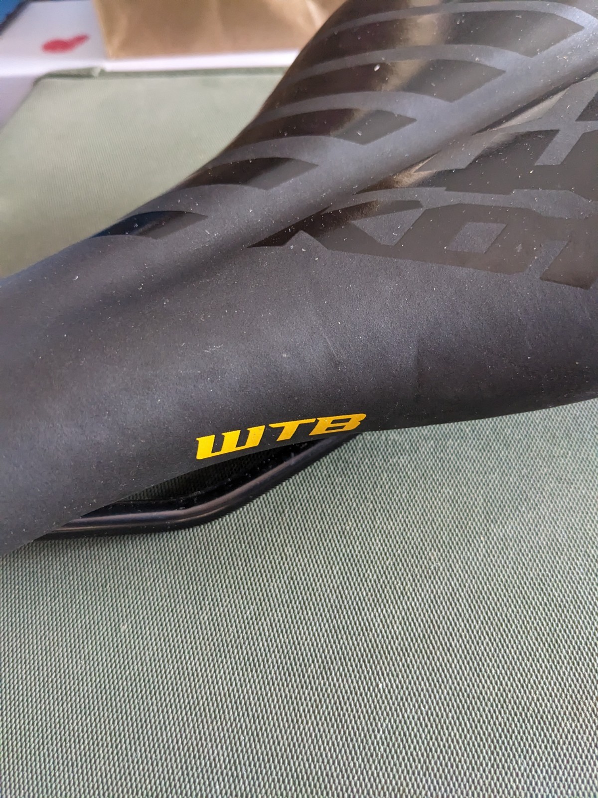 WTB Volt Kona Cycling Saddle Seat Black Yellow 270mm