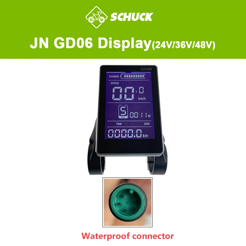 24V 36V 48V JN LED/LCD E-bike Display Group Electric Bicycle Control Panel