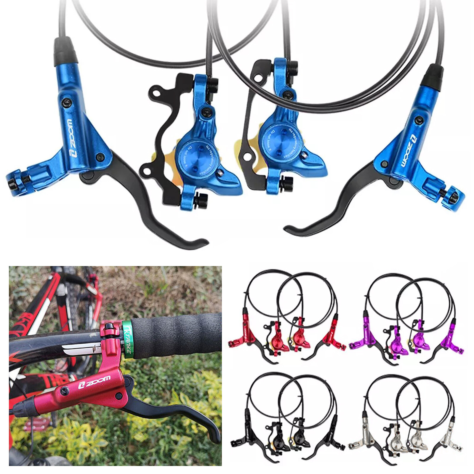 For Shimano HB-875 Hydraulic Disc Brake Set MTB Bicycle Brake Front & Rear