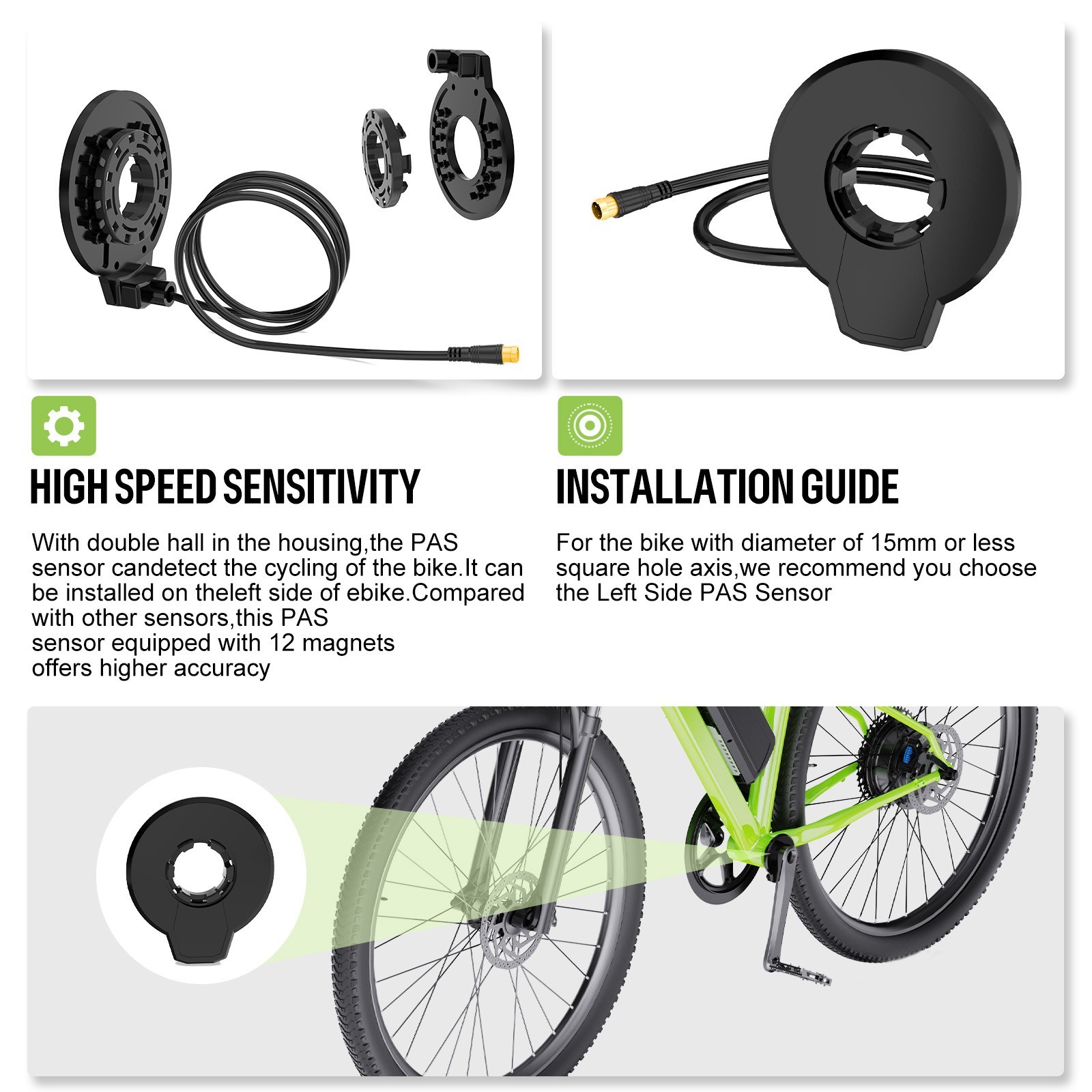 BAFANG 48V1000W172-180mm Rear Hub Motor Wheel Hub Motor Bicycle Conversion Kit