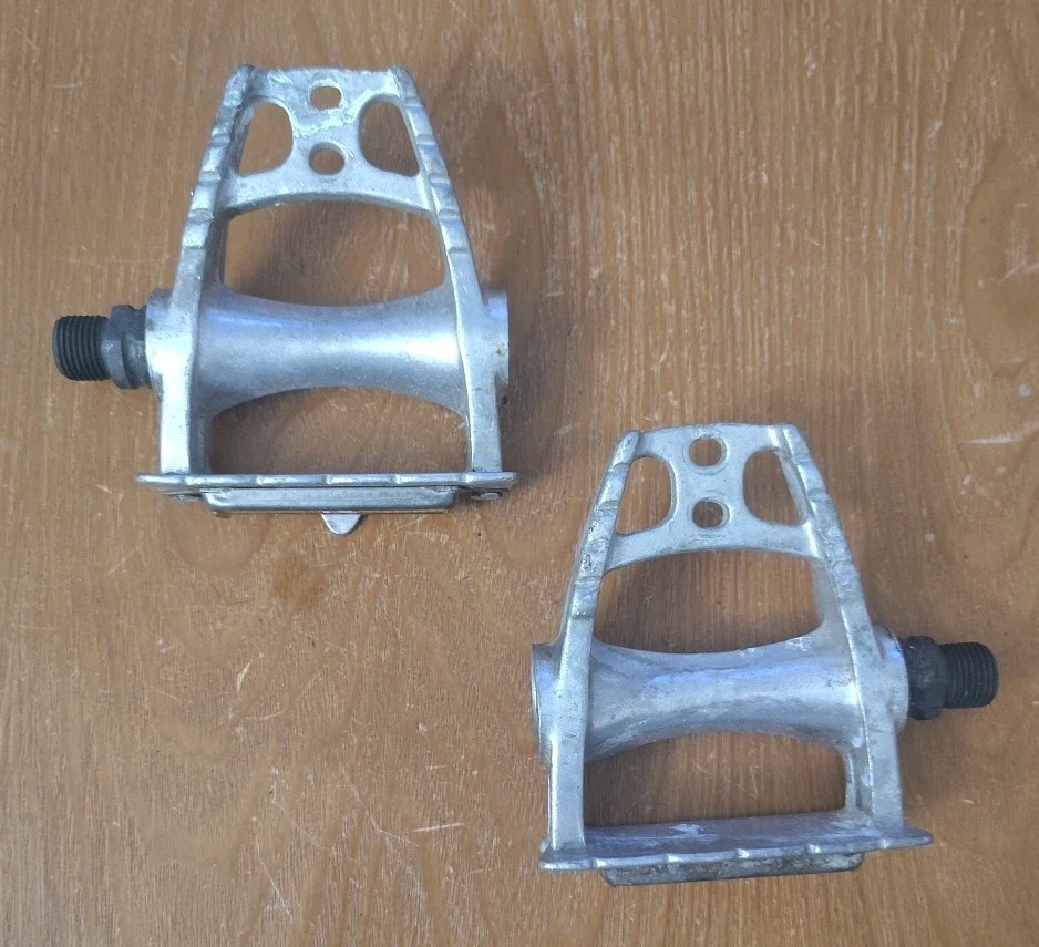 [7.75]Vintage Maillard CXC Pedals Made In France 80s Road Touring Bike