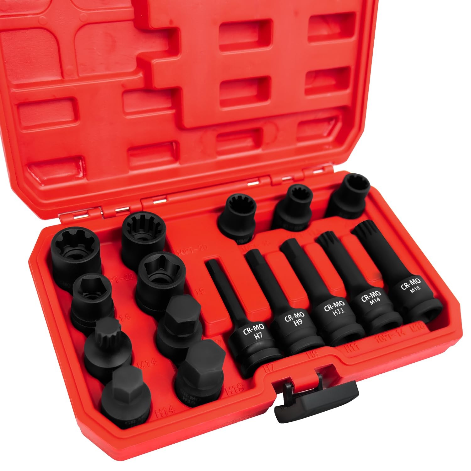 Universal Master Brake Caliper Socket Set 1/2″ Square Drive Brake Caliper Tool