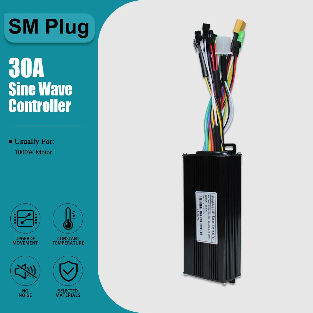 E-bike Three-Mode Controller Sine Wave with LCD Display Motor Accessory 17-60A