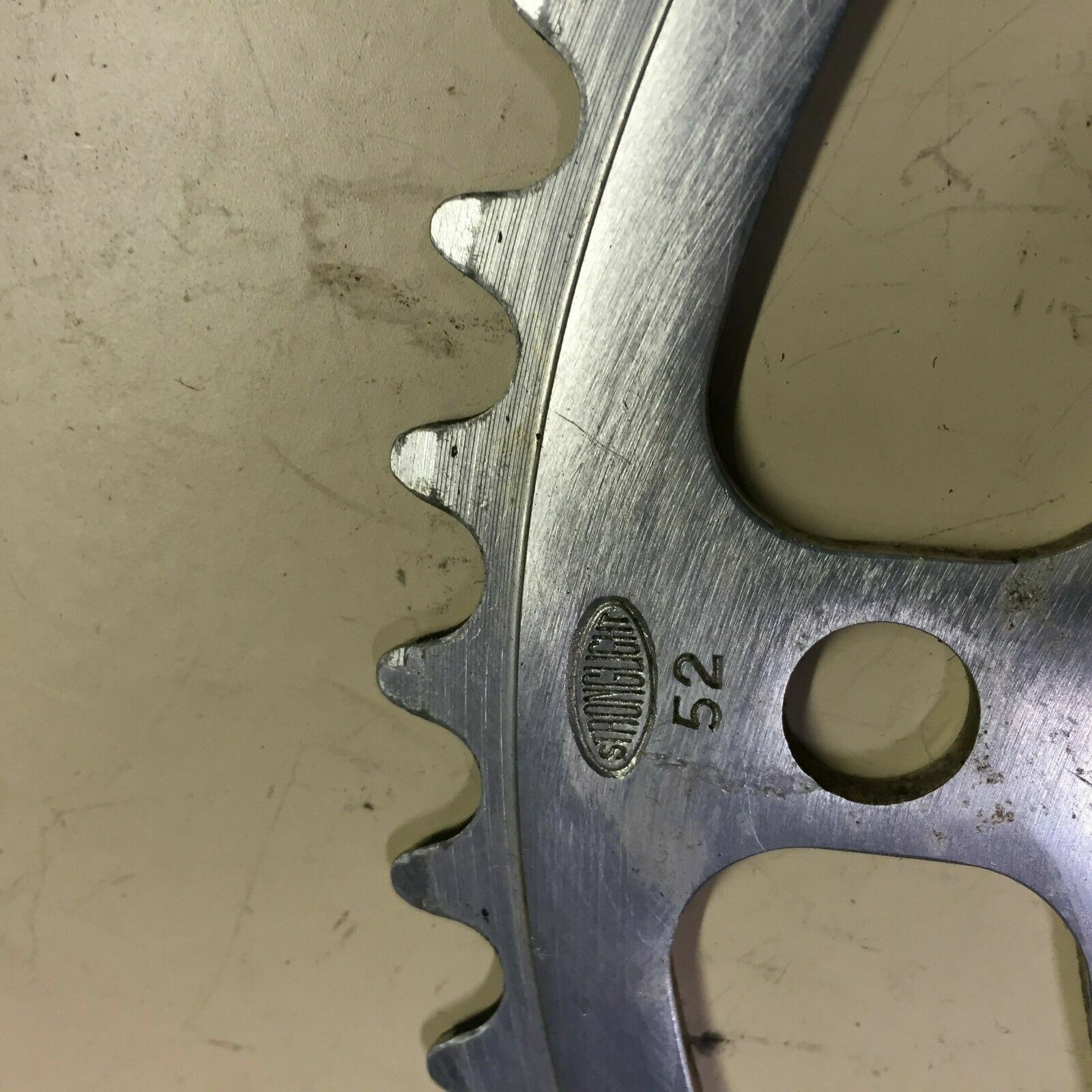 Vintage Stronglight 99 52t chainring 86 BCD