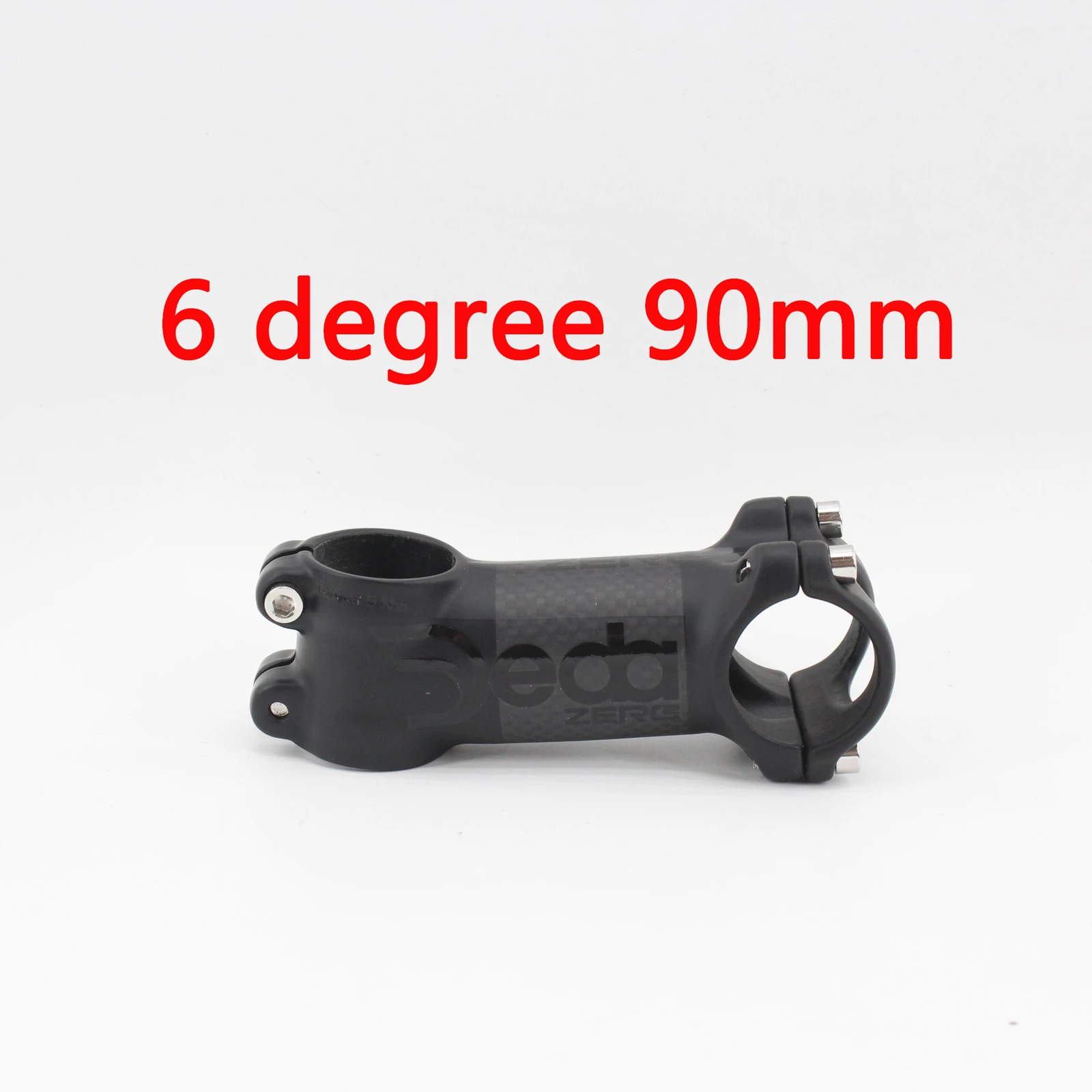 Carbon Road Bicycle Stem 31.8*60-120mm 6 17 Degrees Mountain Bike Stem
