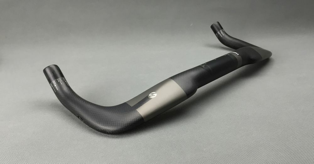 Ultralight Carbon Handlebar Road Time Trial Triathlon Bike Bullhorn Bar 31.8mm