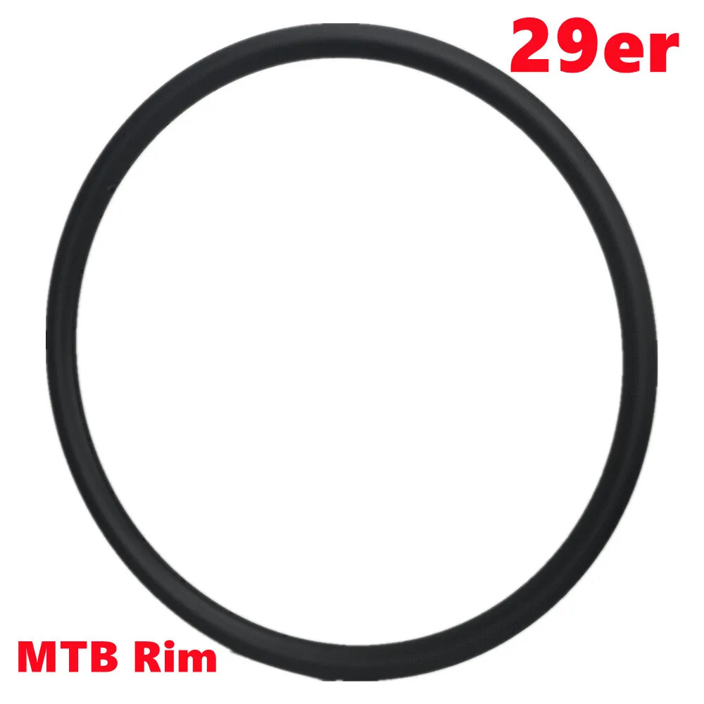 XC MTB Bicycle 29er Carbon Rim 24x30mm 28 Holes Asymmetric UD Matte Glossy