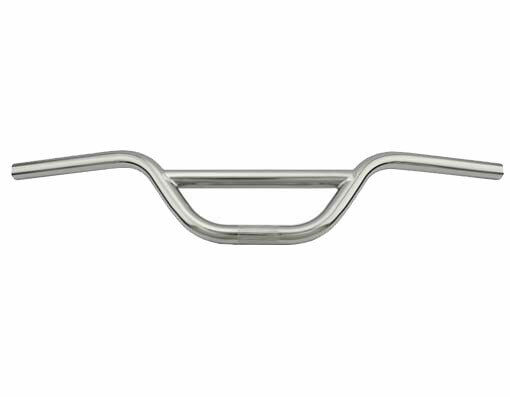 NEW! ABSOLUTE 4″ RISE STEEL MX HANDLEBAR 826S 22.2MM IN CHROME.