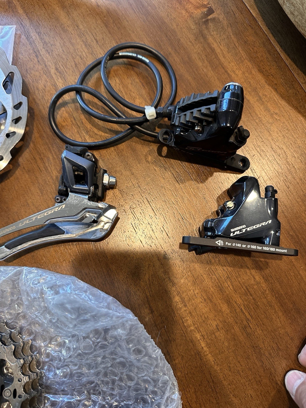 Shimano Ultegra R8020 R8000 Groupset Hydraulic Disc 2x11s 170mm Used