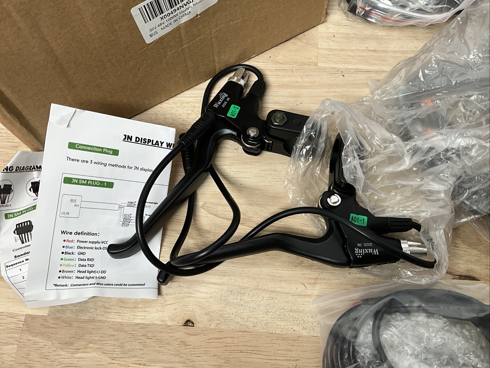 36V 48V 30A E-Bike Motor Controller Dual Mode Scooter Brushless DC Module