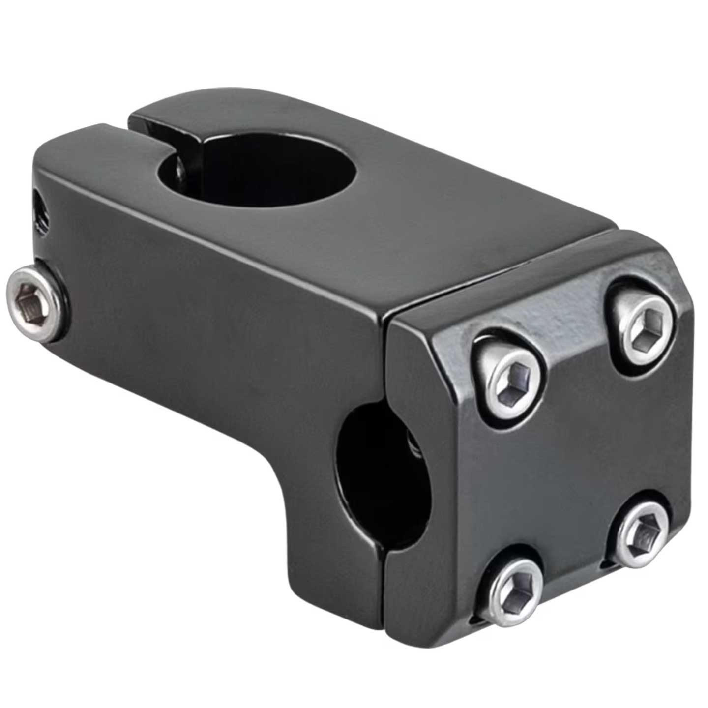 Promax Threadless Stem 55mm 0° 22.2mm Bar 1-1/8 Steerer Black BA91