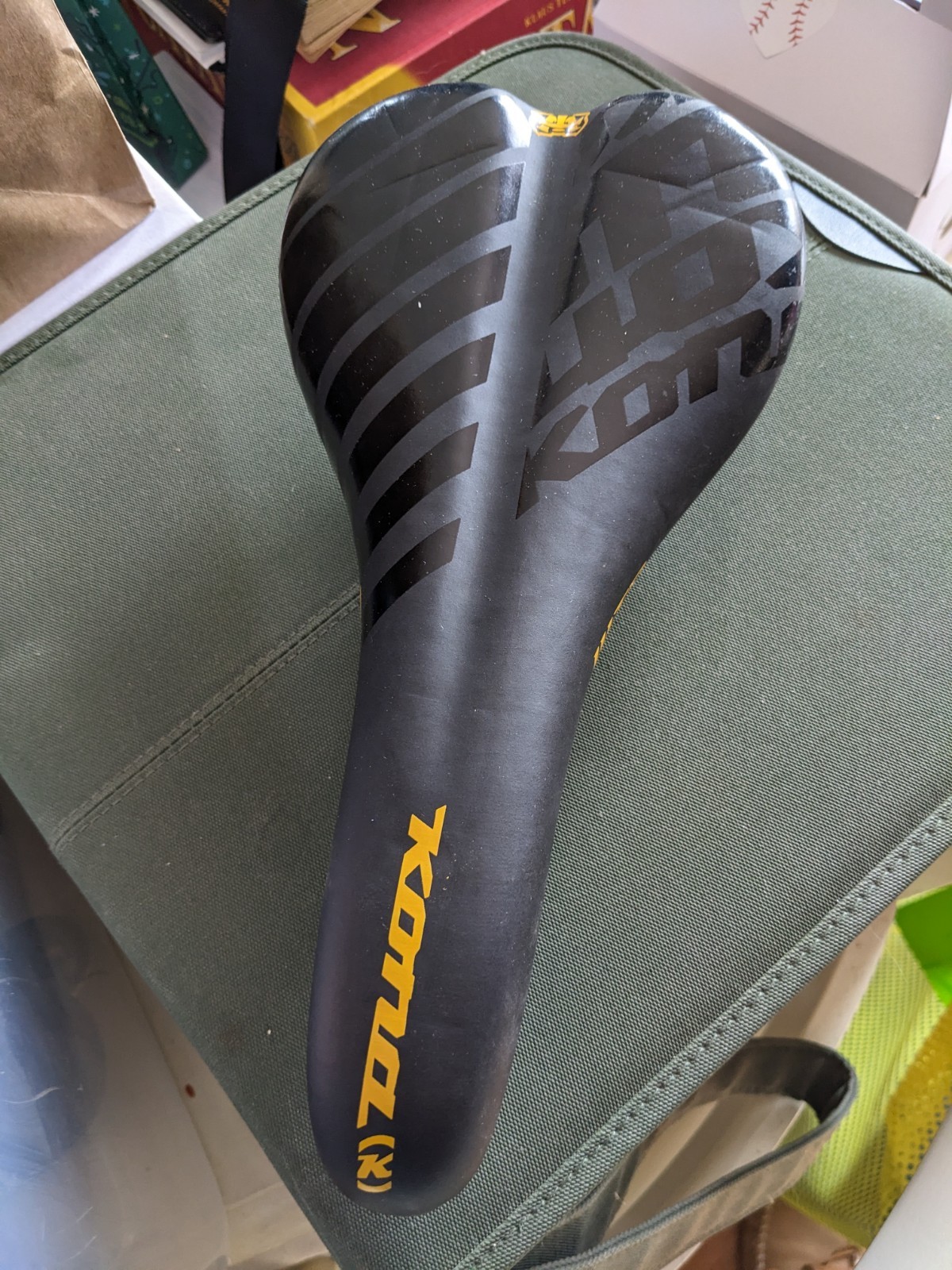 WTB Volt Kona Cycling Saddle Seat Black Yellow 270mm