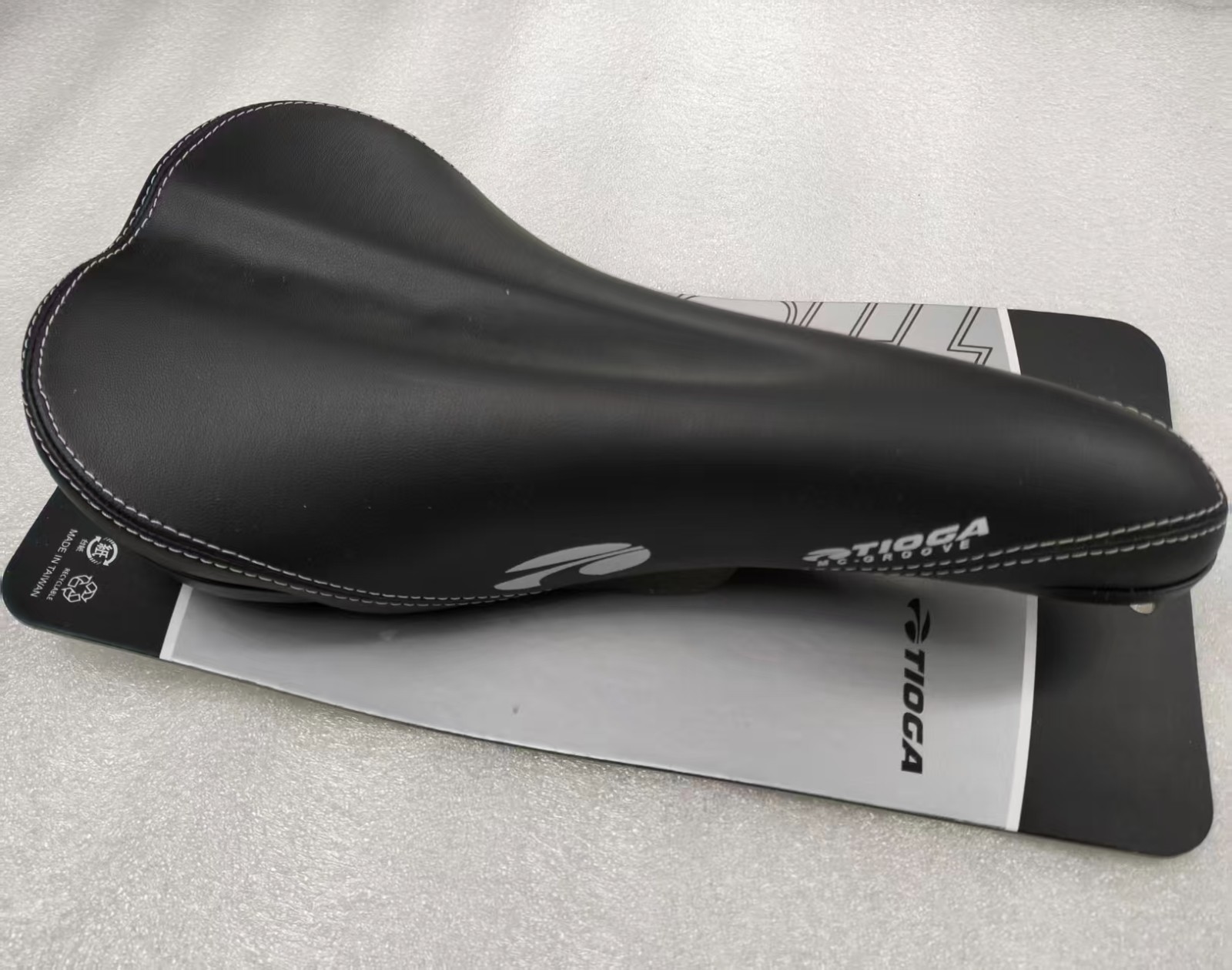 NEW TIOGA MC GROOVE SEAT SADDLE MTB OFFROAD FREERIDE 266MM 136MM BLACK