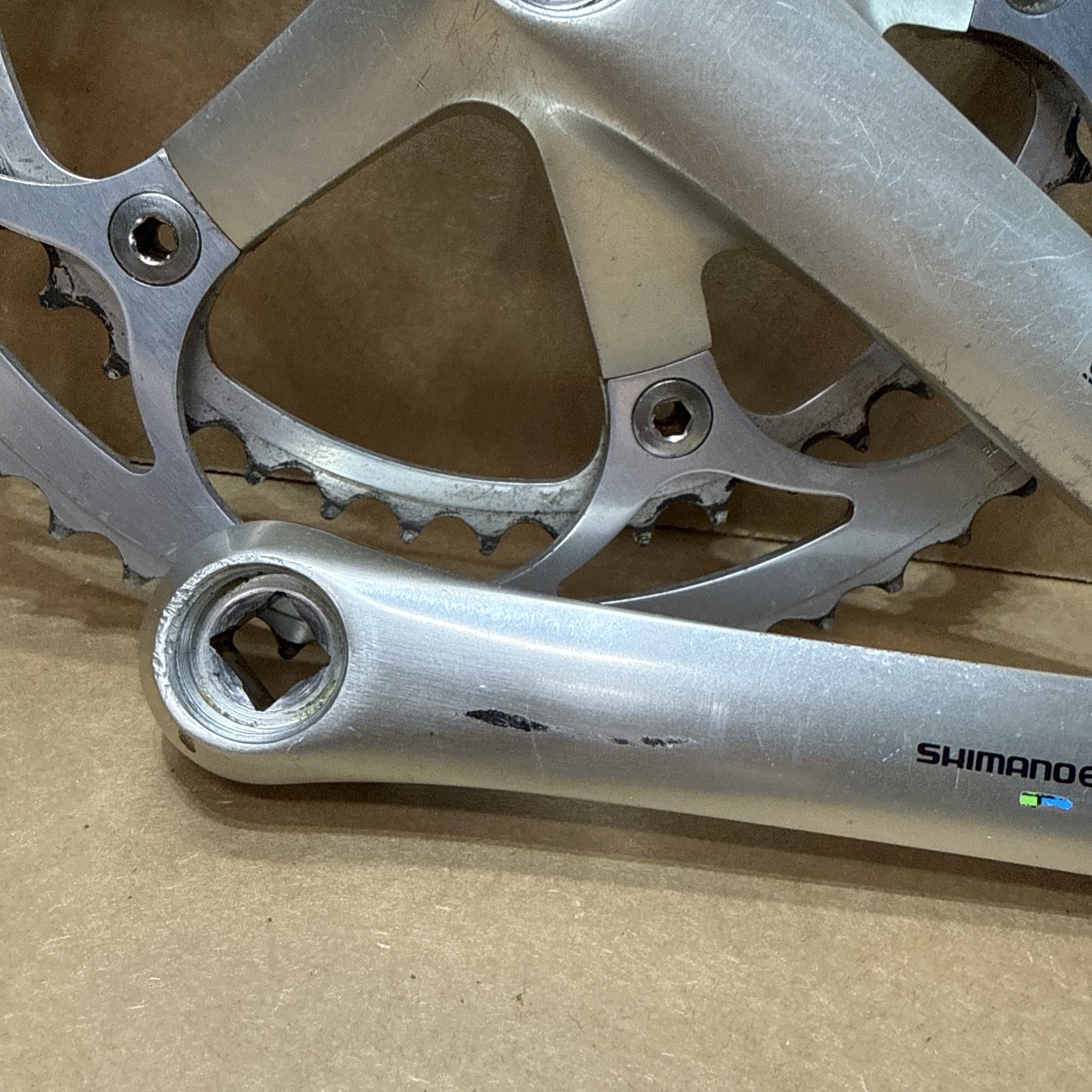 Shimano Ultegra 600 8 Speed 175 Road Crankset Cranks 53/39 bcc60