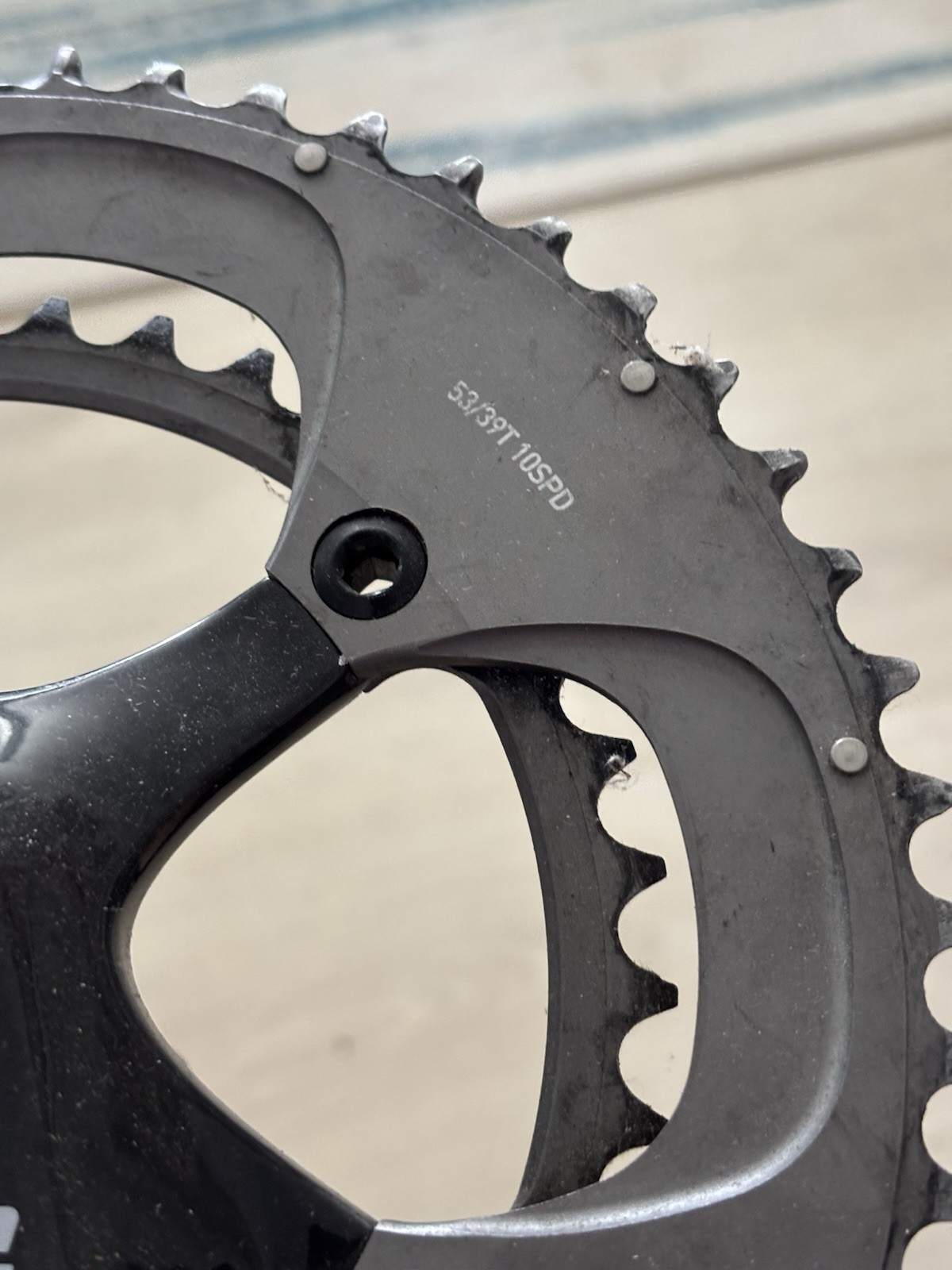 Sram Red Crankset 130 BCD 53/39T Double 10 Speed Powerglide