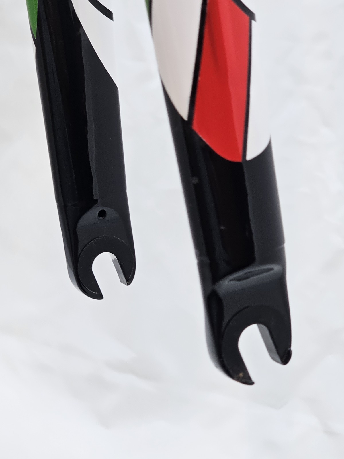 Colnago EPS Carbon Fork Tapered 1-1/8 to 1-1/4 700c White Italy 375g 330mm