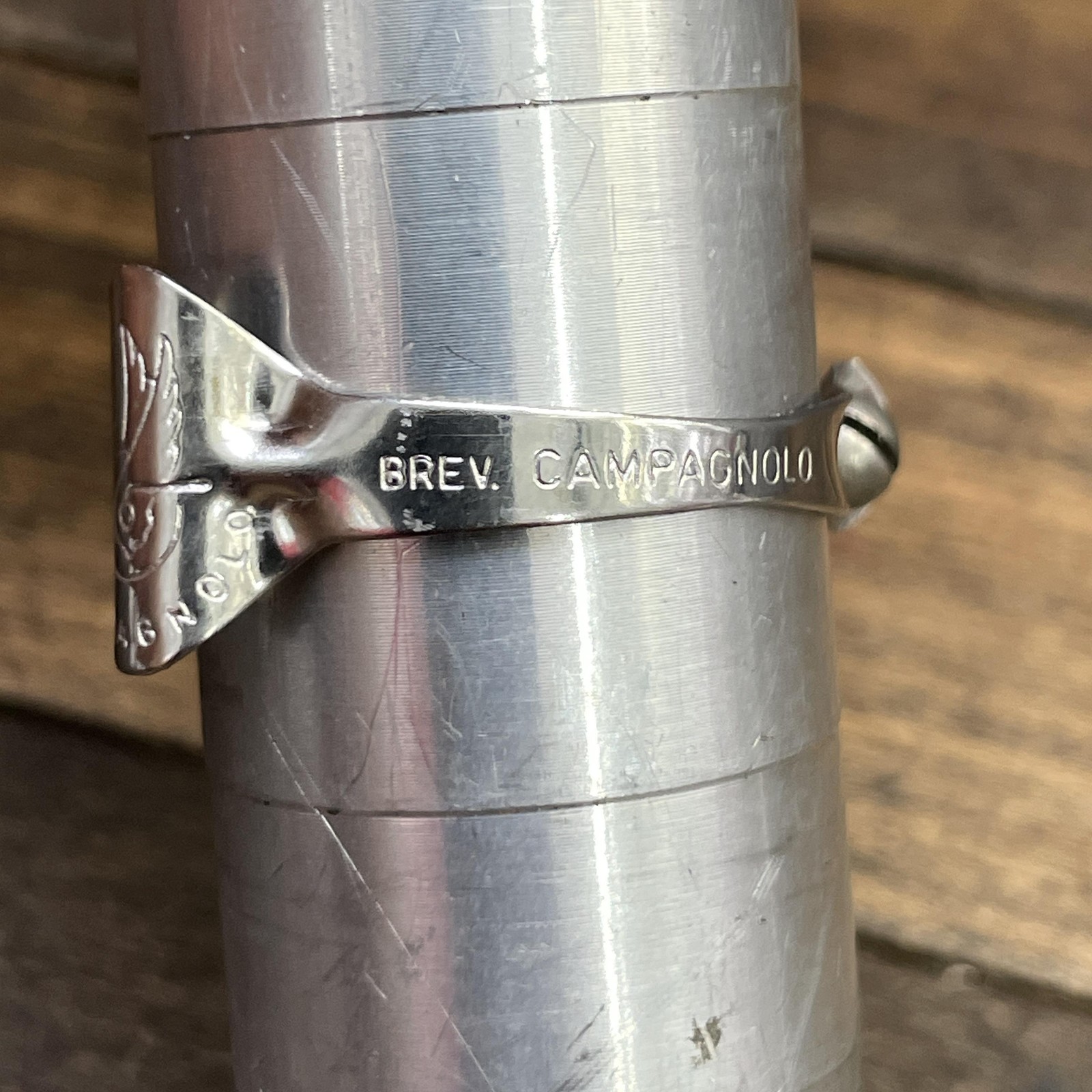 Vintage Campagnolo Cable Guide Clamp NOS Wing Brake Clips Italy Top Tube Bike