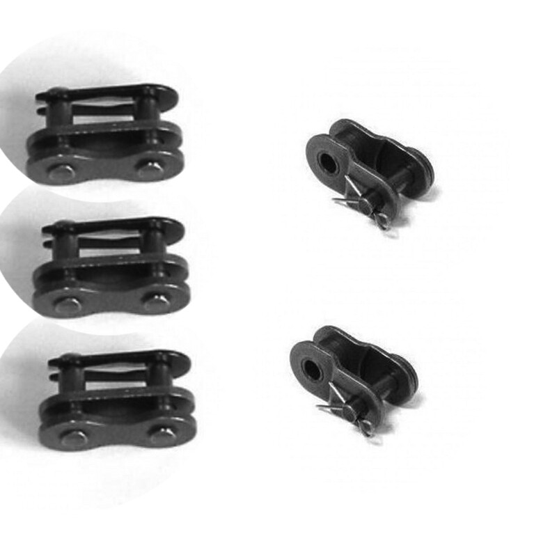 JZsports 3 X #415 master link with 2X #415 half link – Gas Motorized Bicycle