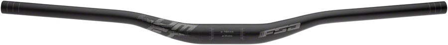 Full Speed Ahead Comet Aluminum Riser Handlebar 35mm Clamp, 25mm Rise, Black