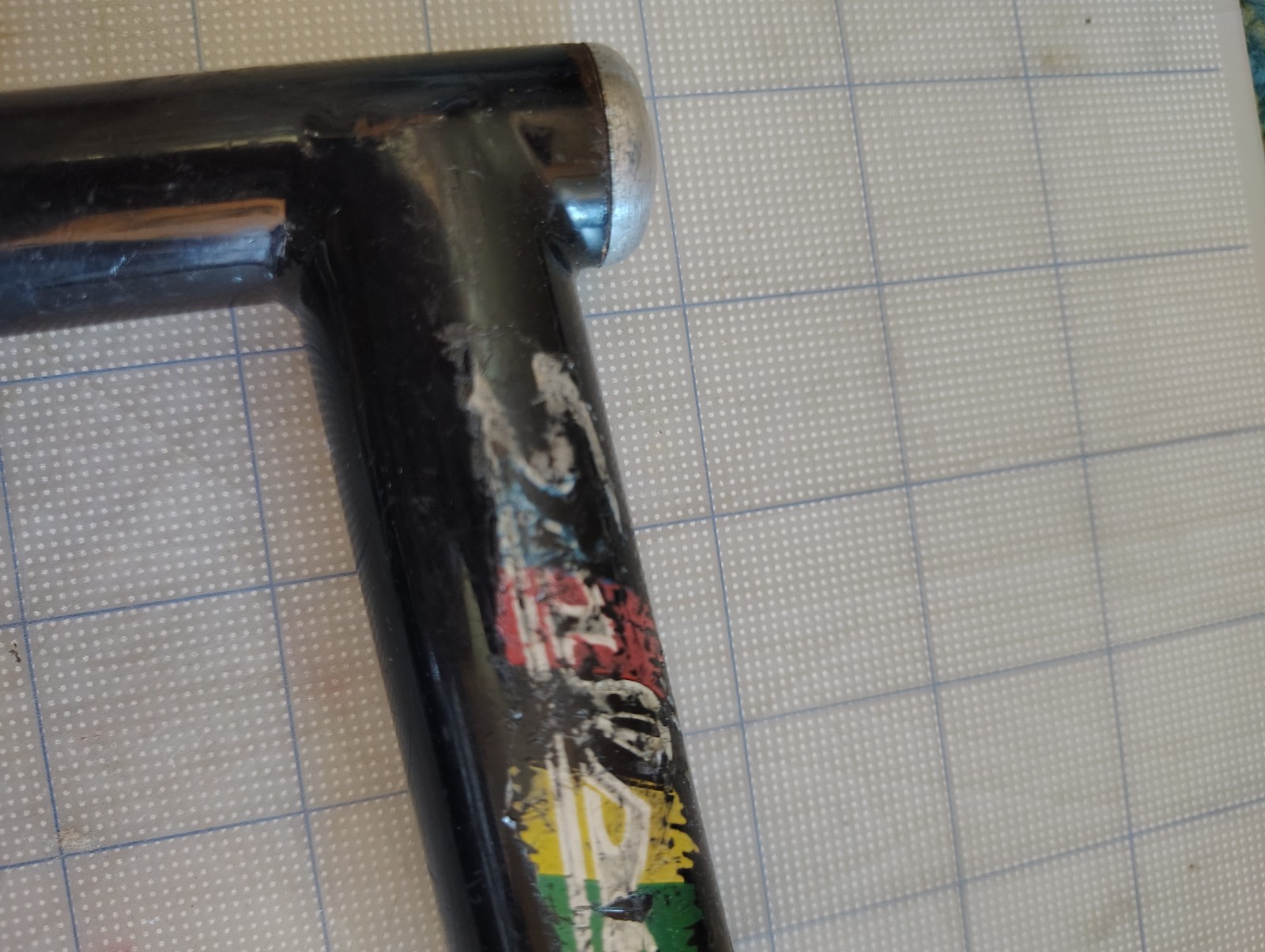 Vintage Salsa Moto Quill Stem 22.2mm 26.0mm Clamp slight Rise 120mm
